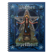 Sorcières Spellbook - élément de l'eau (couverture Carnets À Spirale