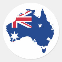 Souche de l'Australie, Australie Autocollants