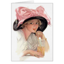 Soude sirotante carte de vœux