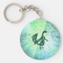 Souffle Keychain de dragons Porte-clefs