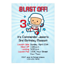 Soufflez la 3ème invitation d'anniversaire