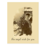 Souhait d'ange carte postale