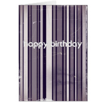 souhait pourpre d'anniversaire ! cartes de vœux