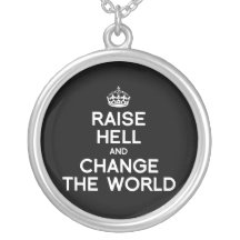 SOULEVEZ L'ENFER ET CHANGEZ LE MONDE COLLIER PERSONNALISÉ