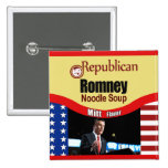 Soupe de nouilles de Romney Badges Avec Agrafe