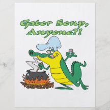 soupe n'importe qui à alligator bande dessinée drô prospectus
