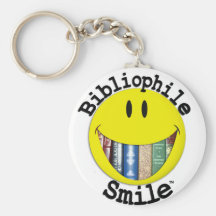 Sourire de bibliophile porte-clefs