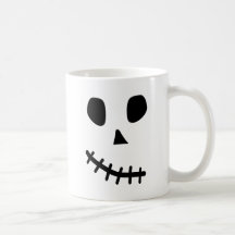 sourire de crâne tasse à café