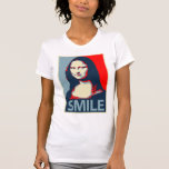 Sourire de Mona Lisa T-shirts