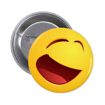 Sourire de sourire badge avec épingle