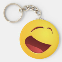 Sourire de sourire porte-clef