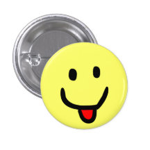Sourire heureux pin's
