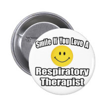 Sourire si vous aimez un thérapeute respiratoire badges avec agrafe