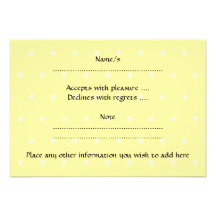 Souris de blanc d'animal familier. Fond jaune de p Cartons D'invitation