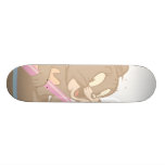 Souris de chocolat de Jerry planches à roulettes