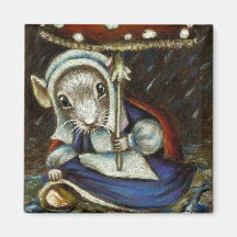 Souris féerique néerlandaise aimants