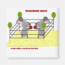 souris knockout magnets pour réfrigérateur