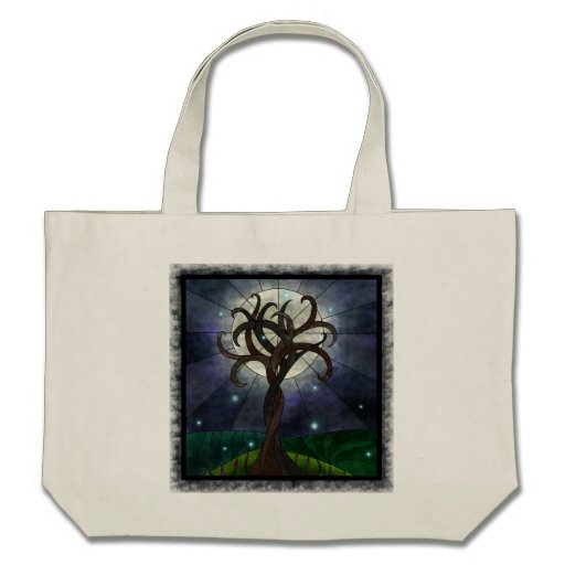 Sous la lune sacs de toile