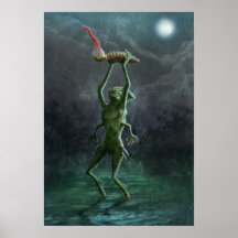 Sous la pleine lune affiches