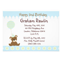 soutenez, fête d'anniversaire, invitation, bleu, a