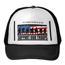 Soutenez nos troupes casquettes de camionneur