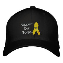 Soutenez notre chapeau brodé par troupes