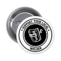 Soutenez votre soudeuse locale pin's avec agrafe
