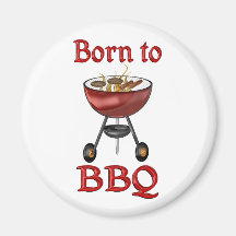 Soutenu au BBQ Aimants