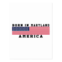 Soutenu dans le Maryland Carte Postale