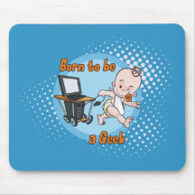 Soutenu pour être un geek tapis de souris
