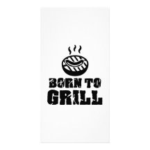 Soutenu pour griller cartes avec photo