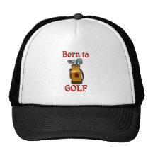 Soutenu pour jouer au golf casquettes de camionneur