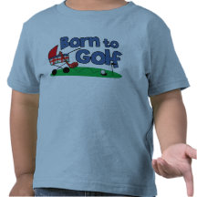 Soutenu pour jouer au golf t-shirt