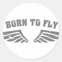 Soutenu pour piloter des ailes autocollant