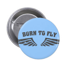 Soutenu pour piloter des ailes badge