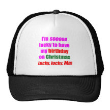 Soutenu sur Noël Casquettes De Camionneur