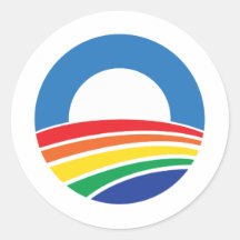 Soutien d'Obama 2012 de mariage homosexuel Adhésifs