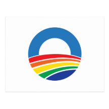 Soutien d'Obama 2012 de mariage homosexuel Carte Postale
