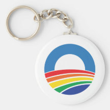 Soutien d'Obama 2012 de mariage homosexuel Porte-clé