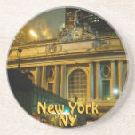 Souvenir central grand de la station NY de caboteu Dessous De Verres