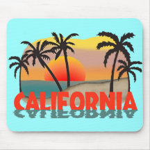 Souvenir de la Californie Tapis De Souris