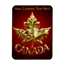 Souvenir personnalisé par aimant frais du Canada C Magnets Rectangulaires