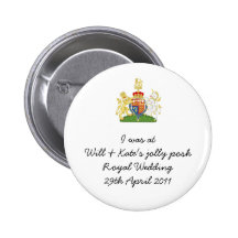 Souvenir royal de mariage d'amusement - prince Wil Pin's Avec Agrafe
