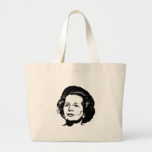 Souvenirs de Margaret Thatcher Sacs En Toile