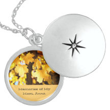 Souvenirs de mon pendentif de collier de maman en 
