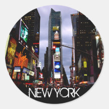 Souvenirs de paysage urbain de New York d'autocoll