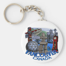 Souvenirs de Vancouver de porte - clé de Vancouver Porte-clef