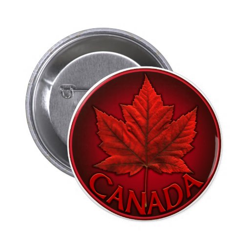 Souvenirs du Canada de bouton de drapeau du Canada Badges Avec Agrafe