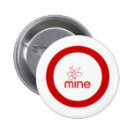 Soyez bouton de jour de Valentines de mine Badge Avec Épingle