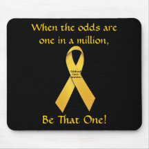 Soyez cela une conscience Mousepad de Cancer d'enf Tapis De Souris